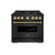 ZLINE Autograph 36-Inch Classic Gas Range with 6 DuoPro™ Burners and Gas Oven in Black Stainless Steel and Bronze Accents (PCGRBZ-36-CB) ZLINE Autograph 36-Inch Classic Gas Range with 6 DuoPro™ Burners and Gas Oven in Black Stainless Steel and Bronze Accents (PCGRBZ-36-CB)