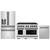 ZLINE 3-Piece Appliance Package - 48-Inch Paramount Autograph Gas Range, 36-Inch French Door Refrigerator with Water Dispenser, Dishwasher, in Stainless Steel with Matte Black Accents ZLINE 3-Piece Appliance Package - 48-Inch Paramount Autograph Gas Range, 36-Inch French Door Refrigerator with Water Dispenser, Dishwasher, in Stainless Steel with Matte Black Accents