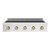 ZLINE Autograph Edition 36-Inch Paramount Induction Rangetop with 5 Element Cooktop in Satin Stainless Steel and Champagne Bronze Accents (SINRTSZ-36-CB)