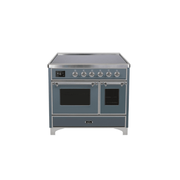 ILVE 40 Inch Majestic II Series Freestanding Electric Double Oven Range
