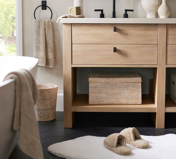 Modern Farmhouse 60" Double Sink Vanity