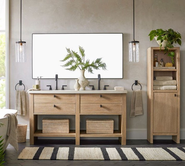 Modern Farmhouse Storage Cabinet