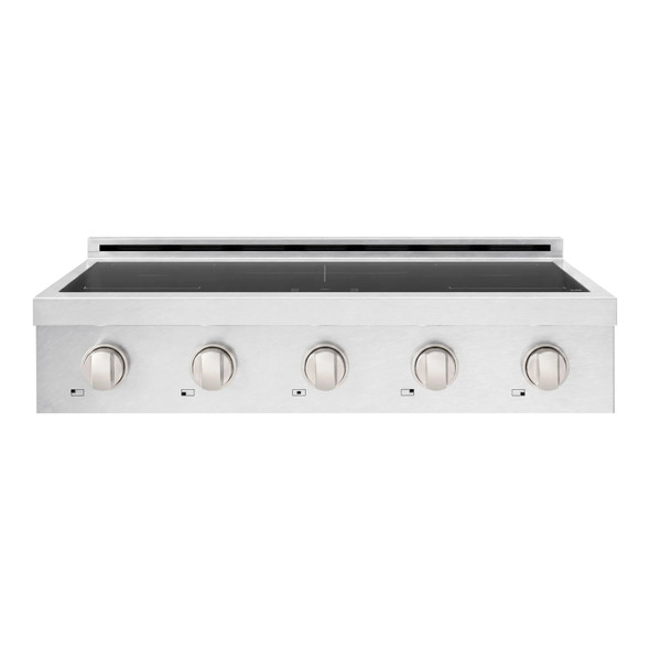 ZLINE 36-Inch Paramount Induction Rangetop with 5 Element Cooktop in Satin Stainless Steel (SINRTS-36)