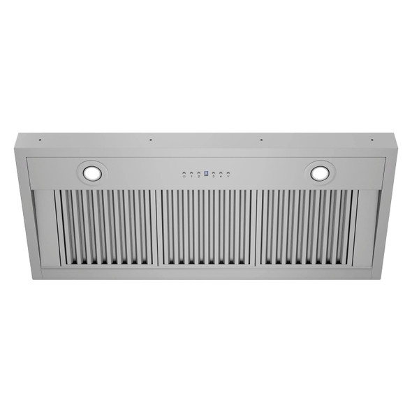 ZLINE 40-Inch 700 CFM DuraMount Wall Mount Range Hood Insert in Stainless Steel (683-40)