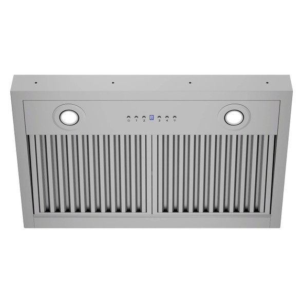 ZLINE 28-Inch 500 CFM DuraMount Wall Mount Range Hood Insert in Stainless Steel (683-28)