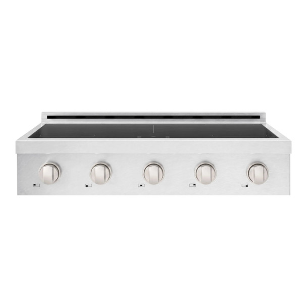 ZLINE 36-Inch Paramount Induction Rangetop with 5 Element Cooktop in Satin Stainless Steel (SINRTS-36)