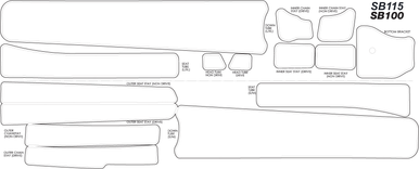 SB100/SB115 FRAME PROTECTOR SHEET GEN 2 - GLOSS