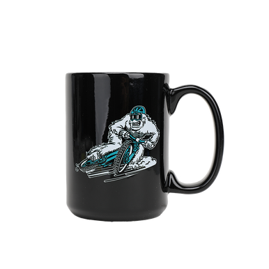 Yeti Sliding Yetiman Coffee Mug Black 15oz