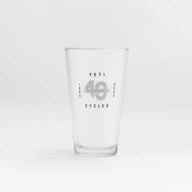 YETI 40TH ANNIVERSARY PINT GLASS