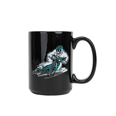 Yeti Sliding Yetiman Coffee Mug Black 15oz