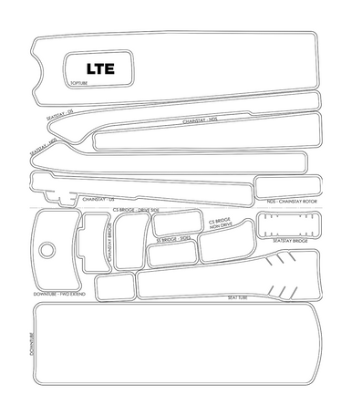 LTe FRAME PROTECTOR KIT GLOSS