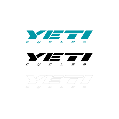 YETI CYCLES SLANT LOGO STICKER PACK