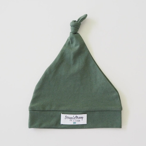 Snuggle Hunny Kids - Olive Knotted Baby Beanie
