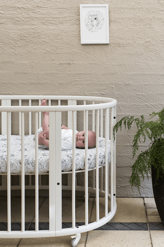 oval cot sheets australia