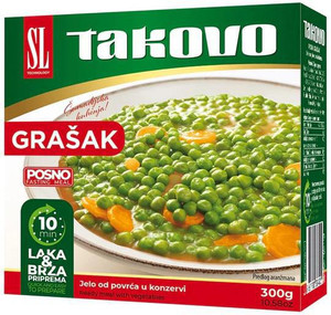 Takovo Peas Grasak tin Takovo Peas Grasak tin