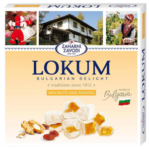 Turkish Delight Bulgarian Nuts & Raisins Turkish Delight Bulgarian Nuts & Raisins