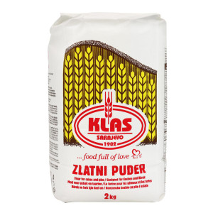 Klas Flour Zlatni Puder 2kg Klas Flour Zlatni Puder 2kg