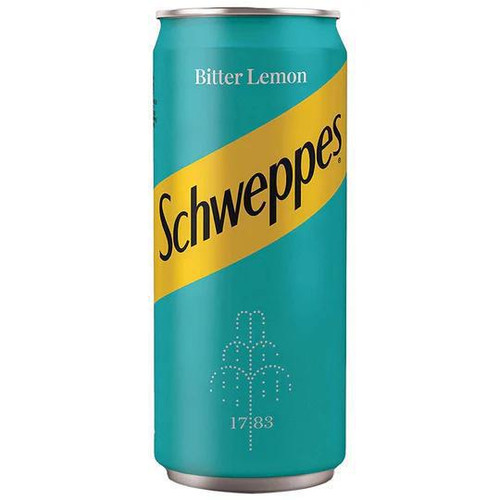 Schweppes Bitter Lemon can