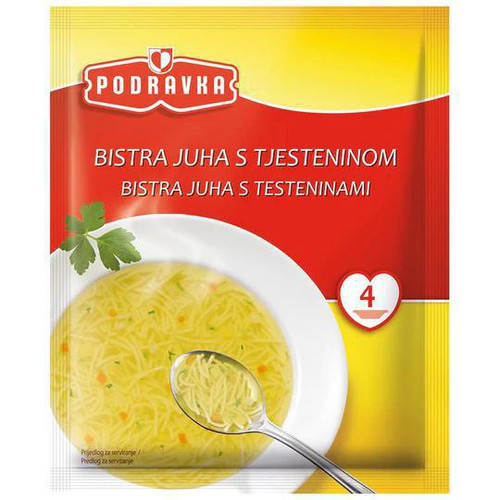 Clear Pasta Soup Podravka
