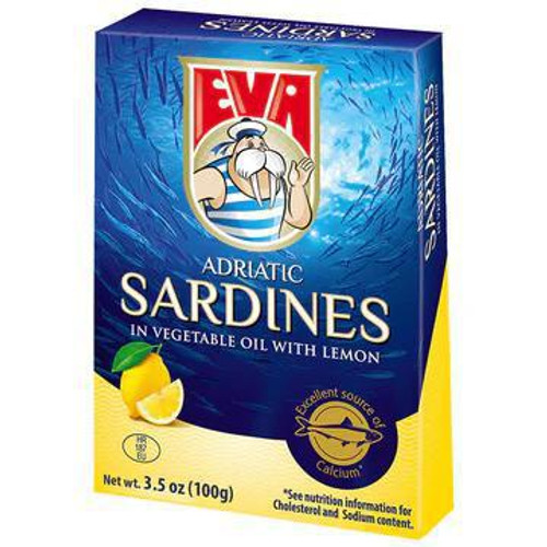Eva Sardines in Oil w/Lemon