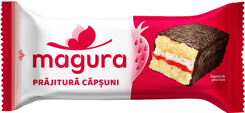 Cake bars Strawberry Magura