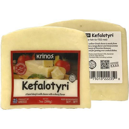Krinos Cheese Wedges Kefalotyri (200g)