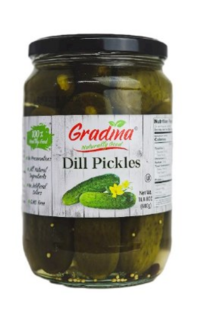 Dill Pickles Gradina 24oz