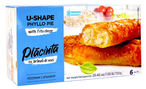 Pie with Feta Cheese U Shape 720g