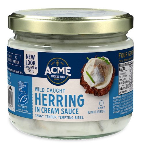 ACME Herring in Cream Sause 12oz
