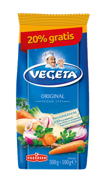 Vegeta Bag 20% Gratis - 600g