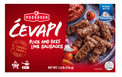 Cevapi Pork and Beef 1.6lb