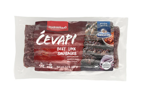 Podravka Beef Cevapi 1.5lb