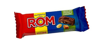 Chocolate bar Peanuts and Caramel ROM 29g