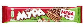 Mura Mega Bite Wafer Hazelnut 45g
