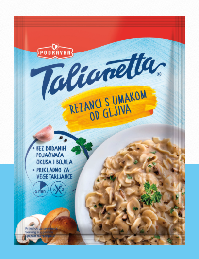 Podravka Talianetta Mushroom Sauce 140g