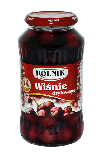 Sour Cherry Pitted Rolnik 720ml
