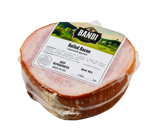 Rolled Bacon /lb Bandi