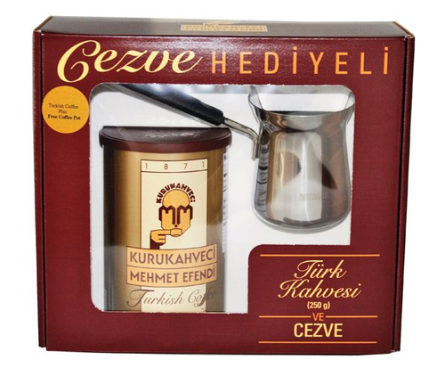 Turkish Coffee with Coffee Pot 250g