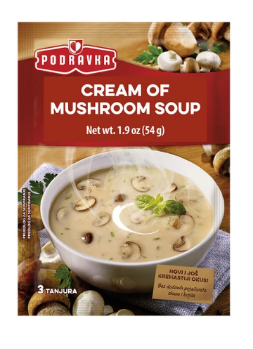 Cream of Mushrooms Soup 54g