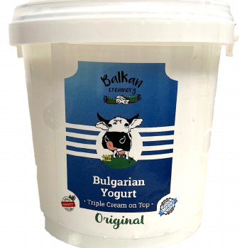 Cow's Yogurt Balkan Creamery 1kg