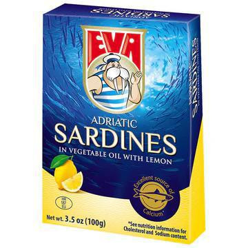 Eva Sardines in Oil w/Lemon