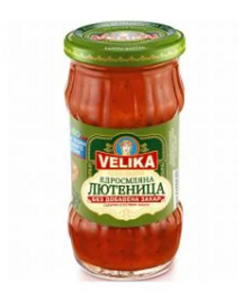 Velika Homestyle lutenitsa No Sugar 300g