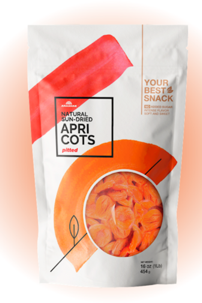 Dried Apricots Pitted 454g