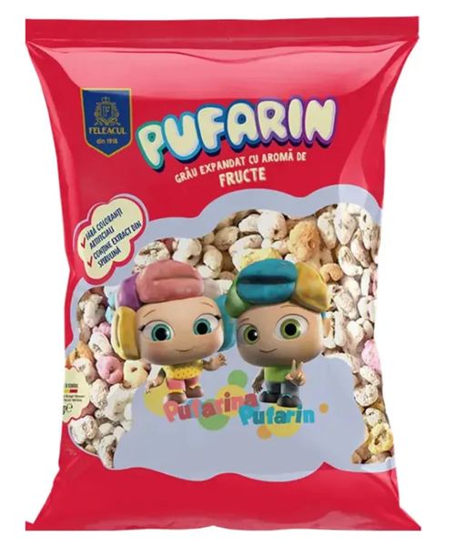 Puffed Rice Pufarine Feleacul 300g