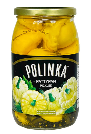 Pickled Baby Pattypan Squash 860g