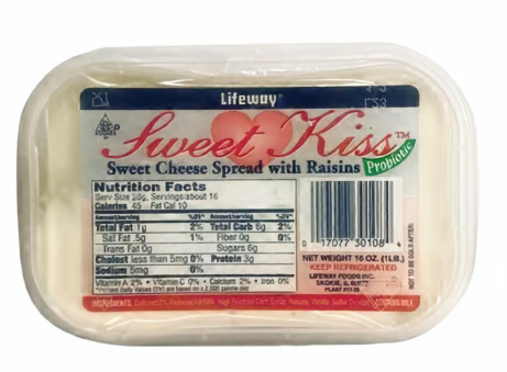 Lifeway Sweet Kiss with Raisins Cheese 16oz