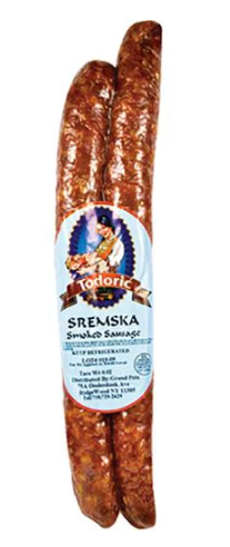 Sremska Pork Sausage Teodora /Lb
