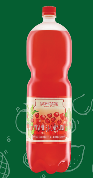 Sour Cherry and Strawberry Biborteni 2L