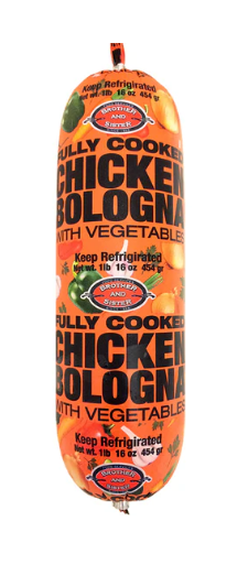 Chicken Bologna w/Vegetables 1Lb