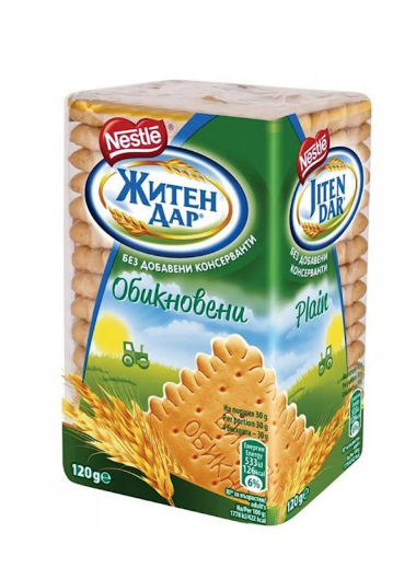 Plain Crackers Krystal 120g